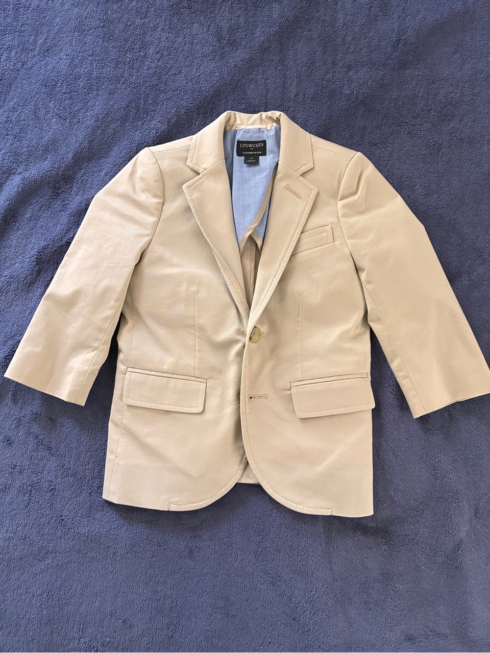 Crewcuts Thompson Boys tan Blazer